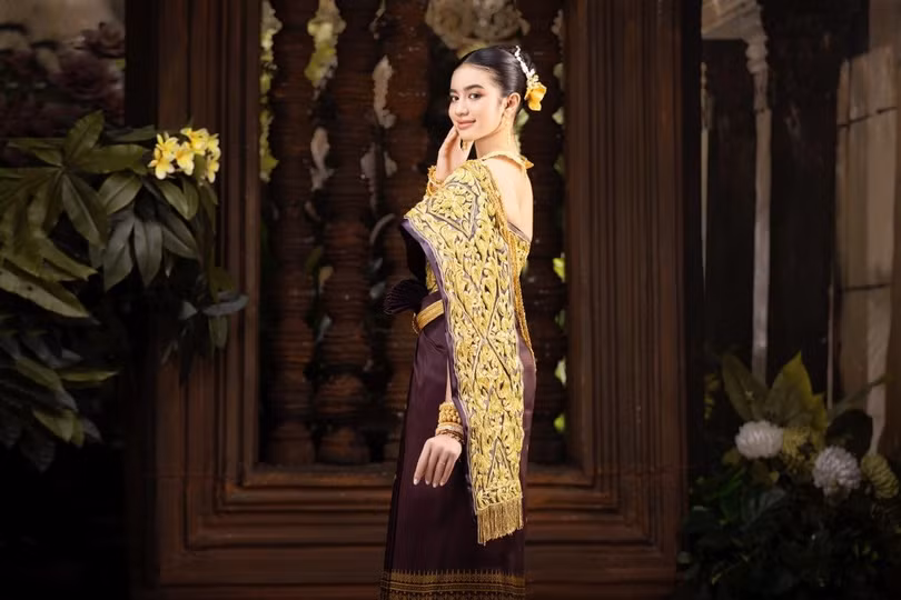 Công chúa Norodom Jenna sở hữu vẻ đẹp lai Pháp - Campuchia (Ảnh: Jenna Norodom).