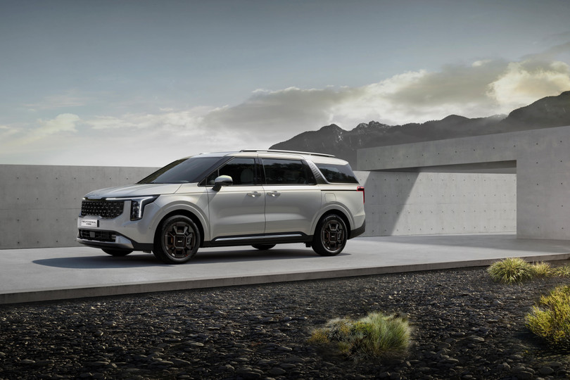 Kia Carnival HEV là phiên bản ghi nhận mức khuyến mại cao nhất của dòng MPV trong tháng 12. Ảnh: Thaco.