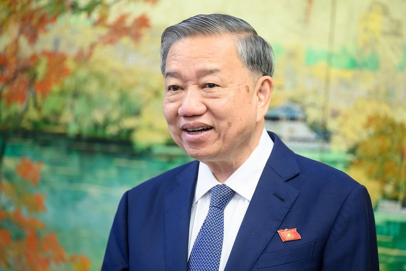 Tổng Bí thư Tô Lâm (Ảnh: Phạm Thắng). tbt-1746422824912.jpg
