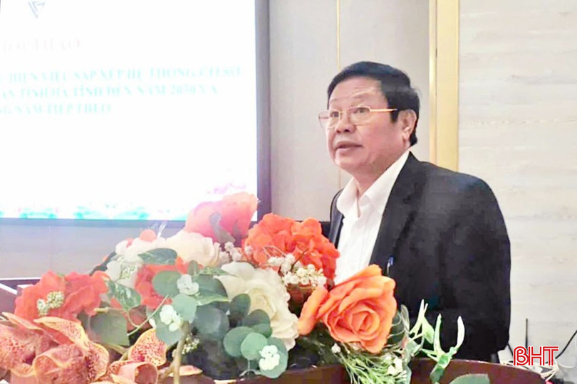 Phó Trưởng ban Tuyên giáo Tỉnh ủy Nguyễn Trí Lạc phát biểu tại hội thảo. bqbht_br_khong-co-tieu-de.jpg