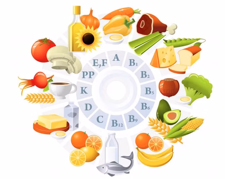 Ăn đa dạng các loại thực phẩm chế biến từ thực vật không chỉ đảm bảo đủ vitamin P mà cả các vitamin thiết yếu cho cơ thể - Ảnh minh họa