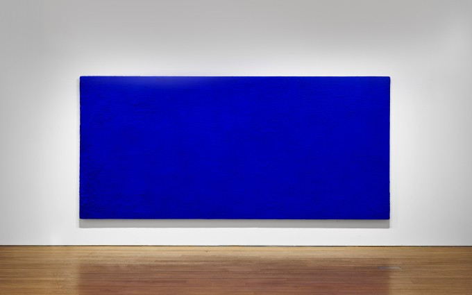 Tác phẩm "California" của họa sĩ người Pháp Yves Klein. Ảnh: Christie's