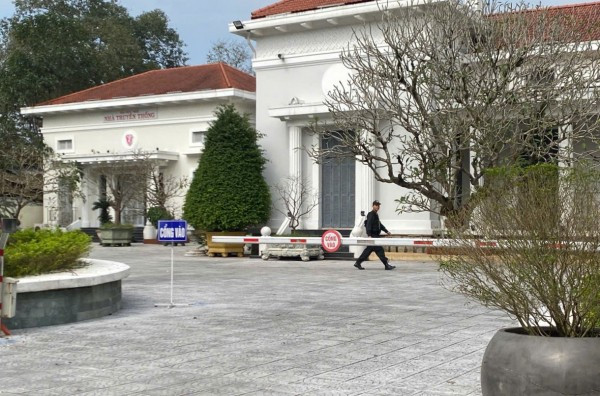 Trụ sở Đại học Huế, nơi ông Lê Anh Phương làm việc.