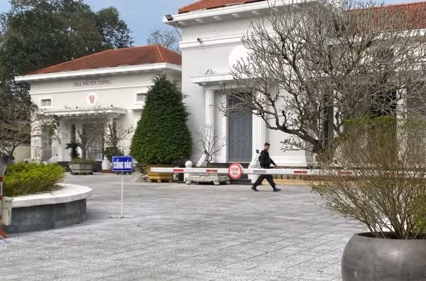 Trụ sở Đại học Huế, nơi ông Lê Anh Phương làm việc.