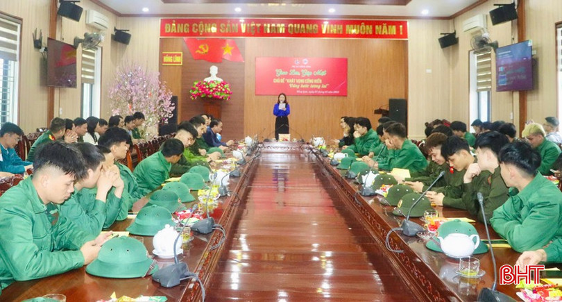 Không khí buổi gặp mặt. bqbht_br_nn1.jpg