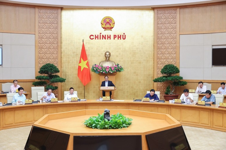 Thủ tướng Chính phủ yêu cầu các bộ trưởng, thủ trưởng cơ quan ngang bộ tập trung trí tuệ, thời gian, công sức, kinh nghiệm cho công tác xây dựng pháp luật, hoàn thiện thể chế - Ảnh: VGP/Nhật Bắc Thủ tướng Chính phủ yêu cầu các bộ trưởng, thủ trưởng cơ quan ngang bộ tập trung trí tuệ, thời gian, công sức, kinh nghiệm cho công tác xây dựng pháp luật, hoàn thiện thể chế - Ảnh: VGP/Nhật Bắc