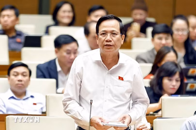 Bộ trưởng Bộ Lao động-Thương binh và Xã hội Đào Ngọc Dung. (Ảnh: Doãn Tấn/TTXVN)