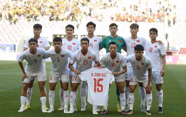 U23 Việt Nam sẽ rơi vào bảng đấu dễ ở vòng loại U23 châu Á 2026 - Ảnh: VFF
