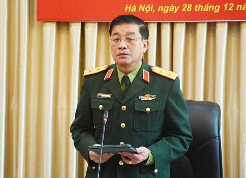 Trung tướng Trương Thiên Tô, Phó Chủ nhiệm Tổng cục Chính trị Quân đội Nhân dân Việt Nam. (Nguồn: Báo điện tử Chính phủ)