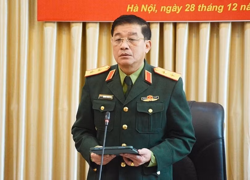 Trung tướng Trương Thiên Tô, Phó Chủ nhiệm Tổng cục Chính trị Quân đội Nhân dân Việt Nam. (Nguồn: Báo điện tử Chính phủ)