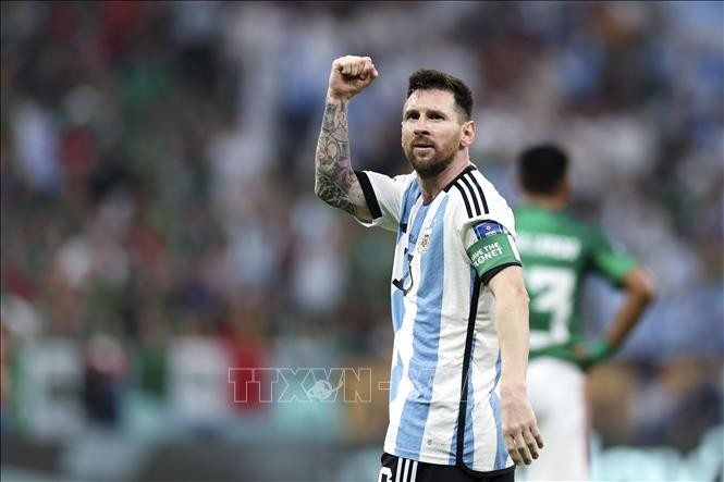 Siêu sao bóng đá Lionel Messi. Ảnh: THX/TTXVN Siêu sao bóng đá Lionel Messi. Ảnh: THX/TTXVN