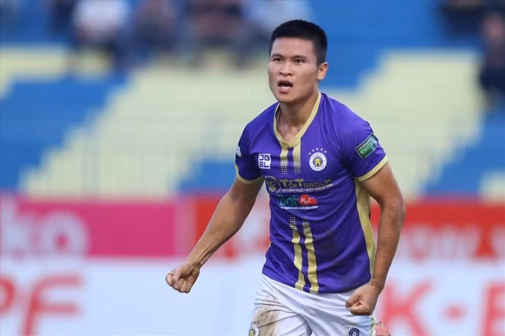 Tuấn Hải bị cấm thi đấu ở vòng 14 V-League vì đã nhận thẻ đỏ - Ảnh: MINH ĐỨC