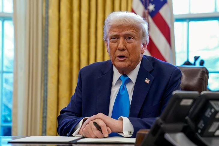 Tổng thống Mỹ Donald Trump - Ảnh: REUTERS Tổng thống Mỹ Donald Trump - Ảnh: REUTERS