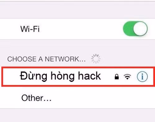 nhung ten wifi chat nhat viet nam