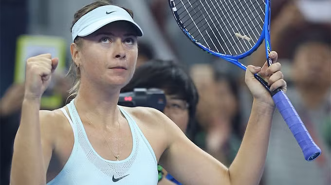 sharapova thang kich tinh o tran ra quan china open