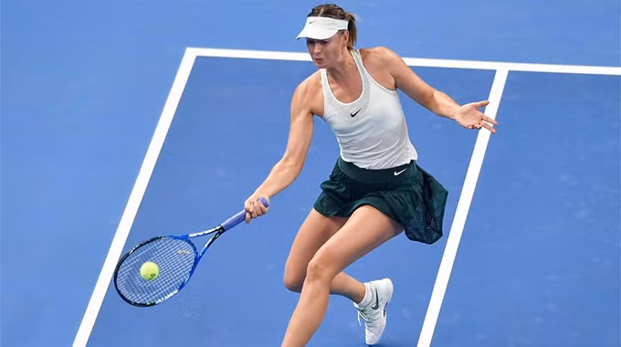 sharapova thang kich tinh o tran ra quan china open