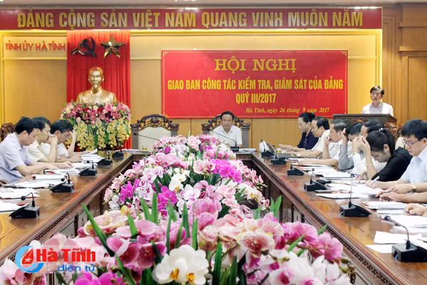 giao ban cong tac kiem tra giam sat cua dang