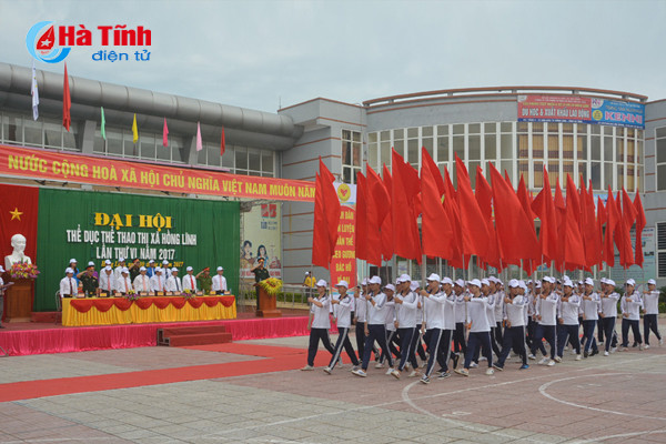 soi noi le khai mac dai hoi the duc the thao thi xa hong linh