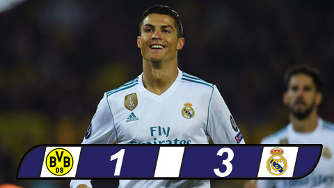 ronaldo lap cu dup real nhan chim chu nha dortmund