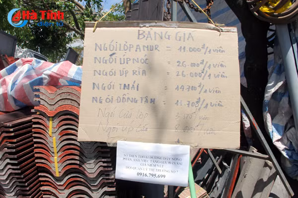 ha tinh khong de gia vat lieu xay dung nhay mua