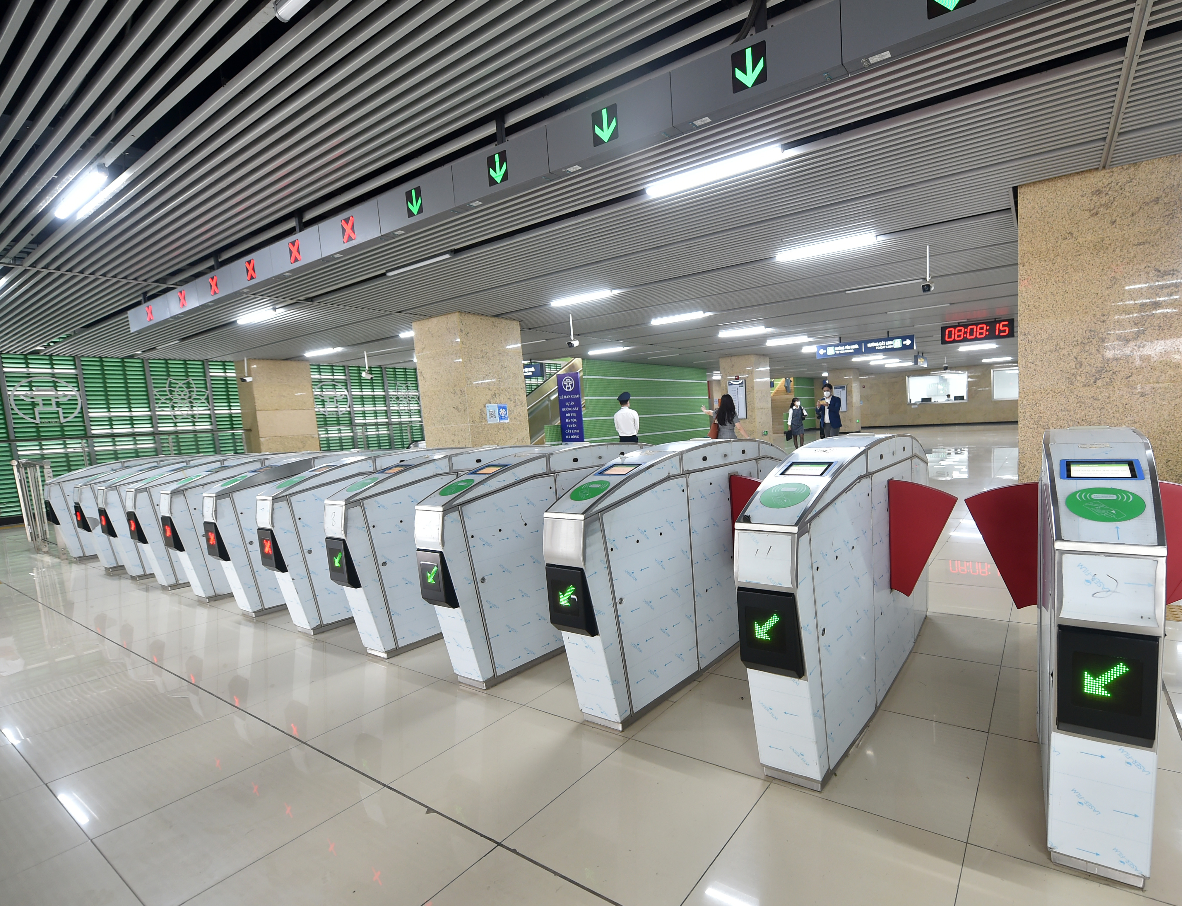 Chuyến tàu thương mại đầu tiên tuyến Cát Linh - Hà Đông