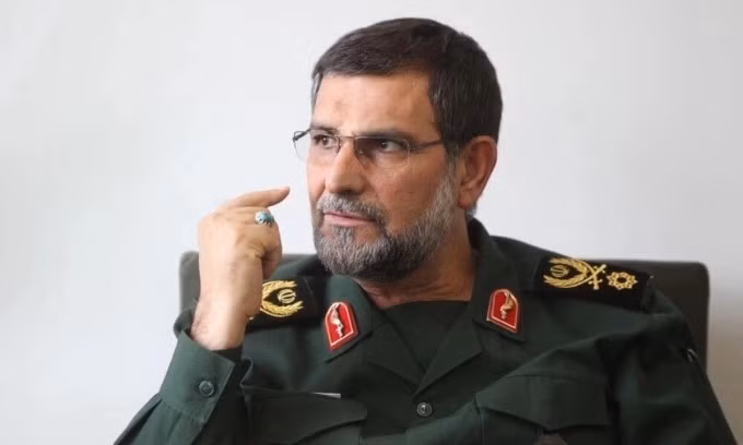 Chuẩn đô đốc Alireza Tangsiri. Ảnh: Tehran Times