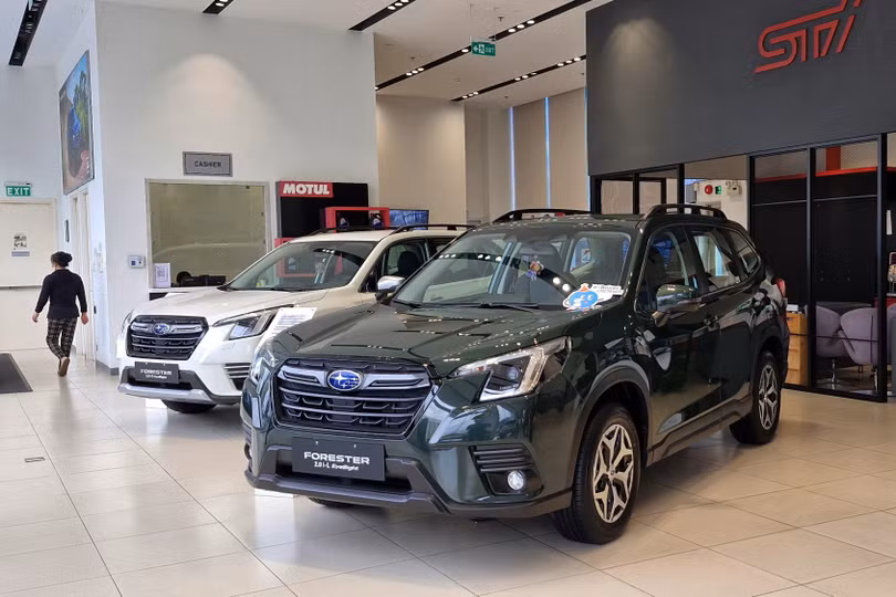 Subaru Forester đời cũ tiếp tục được ưu đãi để "dọn kho". Ảnh: Phúc Hậu.