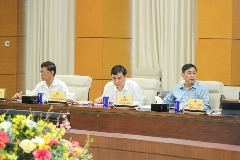 Các đại biểu dự cuộc họp. (Ảnh: DUY LINH)