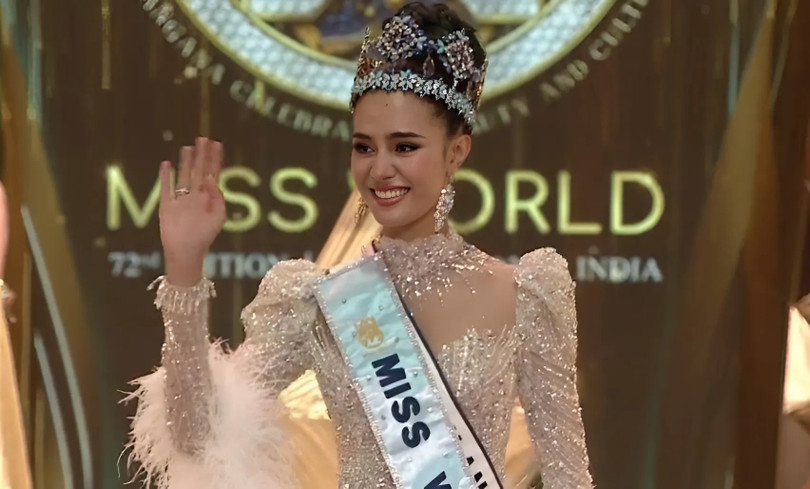 Tối 31/5, chung kết Miss World 2025 (Hoa hậu Thế giới) diễn ra tại trung tâm hội nghị Hitex ở Telangana, Ấn Độ. Vượt qua 107 thí sinh từ khắp nơi trên thế giới, Opal Suchata Chuangsri - đại diện Thái Lan xuất sắc đăng quang ngôi vị cao nhất.