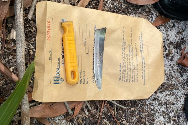 Con dao Nguyễn Văn Ty sử dụng gây án.