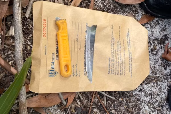 Con dao Nguyễn Văn Ty sử dụng gây án.