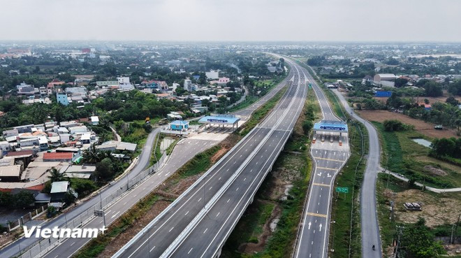 Cao tốc Bắc-Nam muốn thu phí phải có hệ thống giám sát điều hành giao thông. (Ảnh: Việt Hùng/Vietnam+)