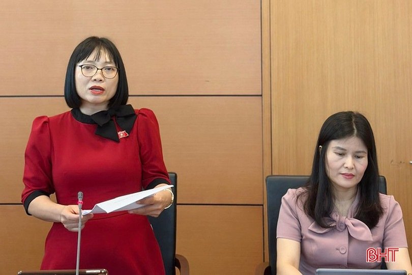 Đại biểu Nguyễn Thị Việt Nga (Đoàn Hải Dương) thảo luận về dự án Luật sửa đổi, bổ sung một số điều của Luật Quốc tịch Việt Nam. bqbht_br_4nguyenthivietngachieu175.jpg