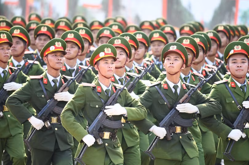 Lễ kỷ niệm, diễu binh, diễu hành là điểm nhấn trọng tâm trong toàn bộ chuỗi hoạt động kỷ niệm. Ảnh: Trọng Tài.