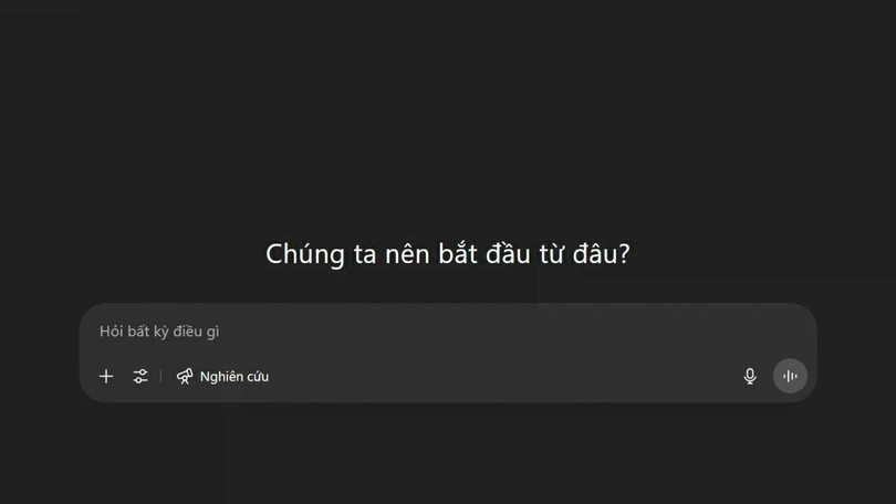 Khi xong, màn hình sẽ hiển thị như hình trên.