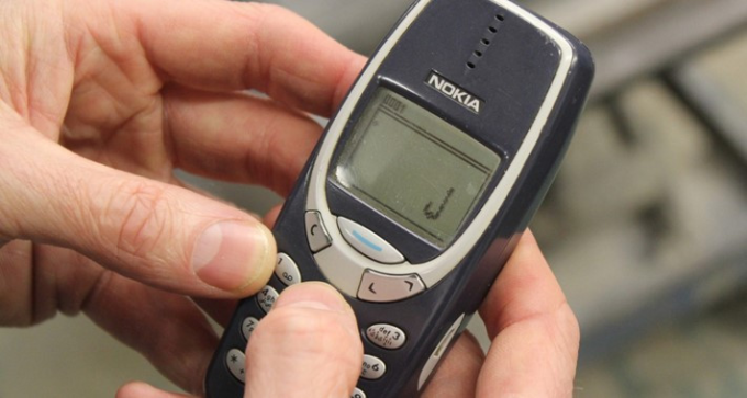 Nokia 3310 và trò Rắn săn mồi. Ảnh: Koha Nokia 3310 và trò Rắn săn mồi. Ảnh: Koha