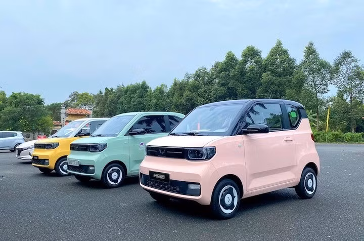 Wuling Mini EV là mẫu xe có kích thước nhỏ gọn nhất.