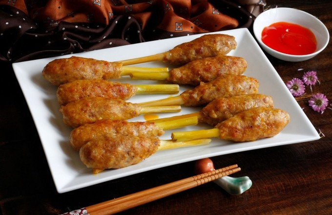 Chạo tôm có nguồn gốc từ Huế. Ảnh: Bùi Thủy Chạo tôm có nguồn gốc từ Huế. Ảnh: Bùi Thủy