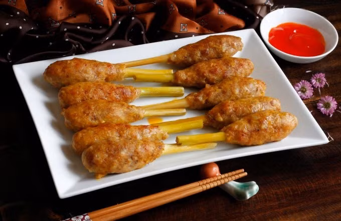 Chạo tôm có nguồn gốc từ Huế. Ảnh: Bùi Thủy