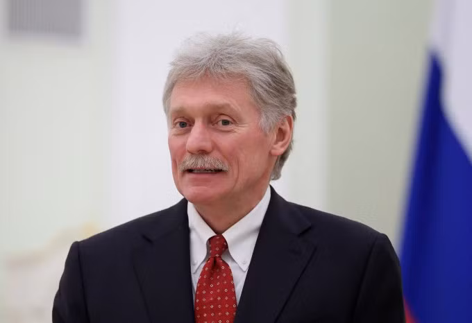 Người phát ngôn Điện Kremlin Dmitry Peskov tại Moskva, Nga ngày 22/1. Ảnh: Reuters