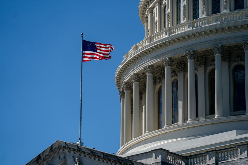 Tòa nhà Quốc hội Mỹ tại Washington, D.C. Ảnh: THX/TTXVN Tòa nhà Quốc hội Mỹ tại Washington, D.C. Ảnh: THX/TTXVN