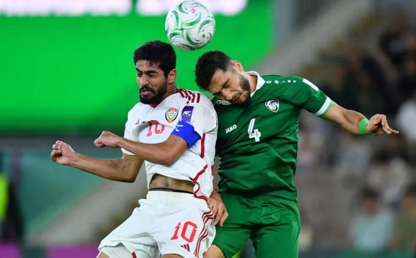 U23 UAE (áo trắng) trở thành đối thủ của thầy trò Kim Sang-sik.