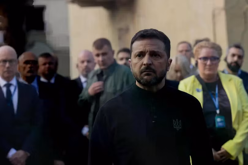 Tổng thống Ukraine không ủng hộ lệnh ngừng bắn do Nga đề xuất vào dịp kỷ niệm 80 năm Ngày Chiến thắng. (Ảnh: AFP/Getty Images)