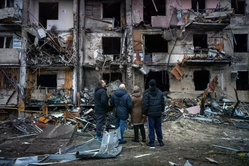 Ukraine đã tiến hành gia hạn thiết quân luật và tổng động viên thêm 3 tháng (Ảnh: AP)