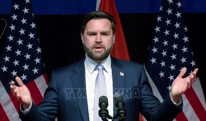 Phó Tổng thống Mỹ JD Vance. Ảnh: ANI/TTXVN