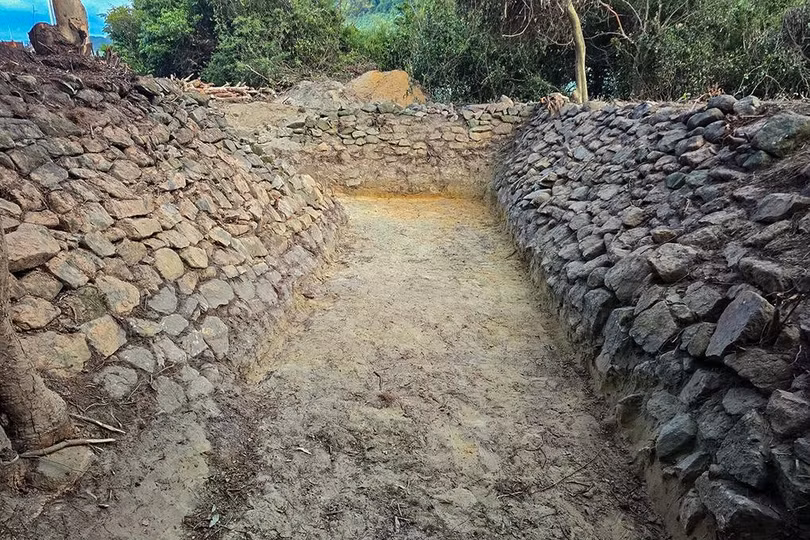 Các công trình cho thấy hệ thống phòng thủ dưới thời nhà Nguyễn để tạo thành mắt xích bảo vệ cửa ngõ phía bắc Đà Nẵng. Ảnh: Mai Mai