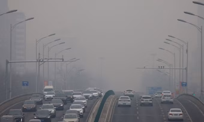 Đường phố Bắc Kinh, ngày 13/2/2021. Ảnh: Reuters