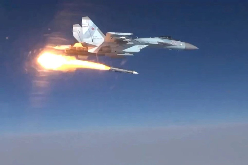 Tiêm kích Su-35 của Nga (Ảnh: X). d583386e-1c62-4d7c-b566-f70db9c83066.jpg