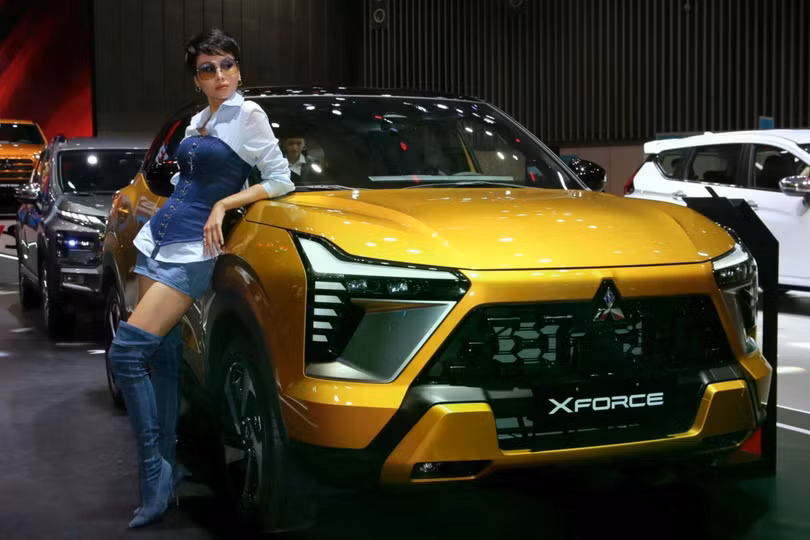 Khách mua Mitsubishi Xforce bản 2 tone màu trong tháng 6 tiết kiệm hơn 55 triệu đồng. Ảnh: Phúc Hậu.