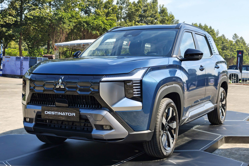 Mitsubishi Destinator tiếp tục nhận ưu đãi trong tháng trước Tết. Ảnh: Đan Thanh.